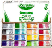 256 Crayola Classpack- Broad Tip